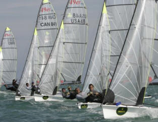 Partenza regata 49er Rolex Cup 2006